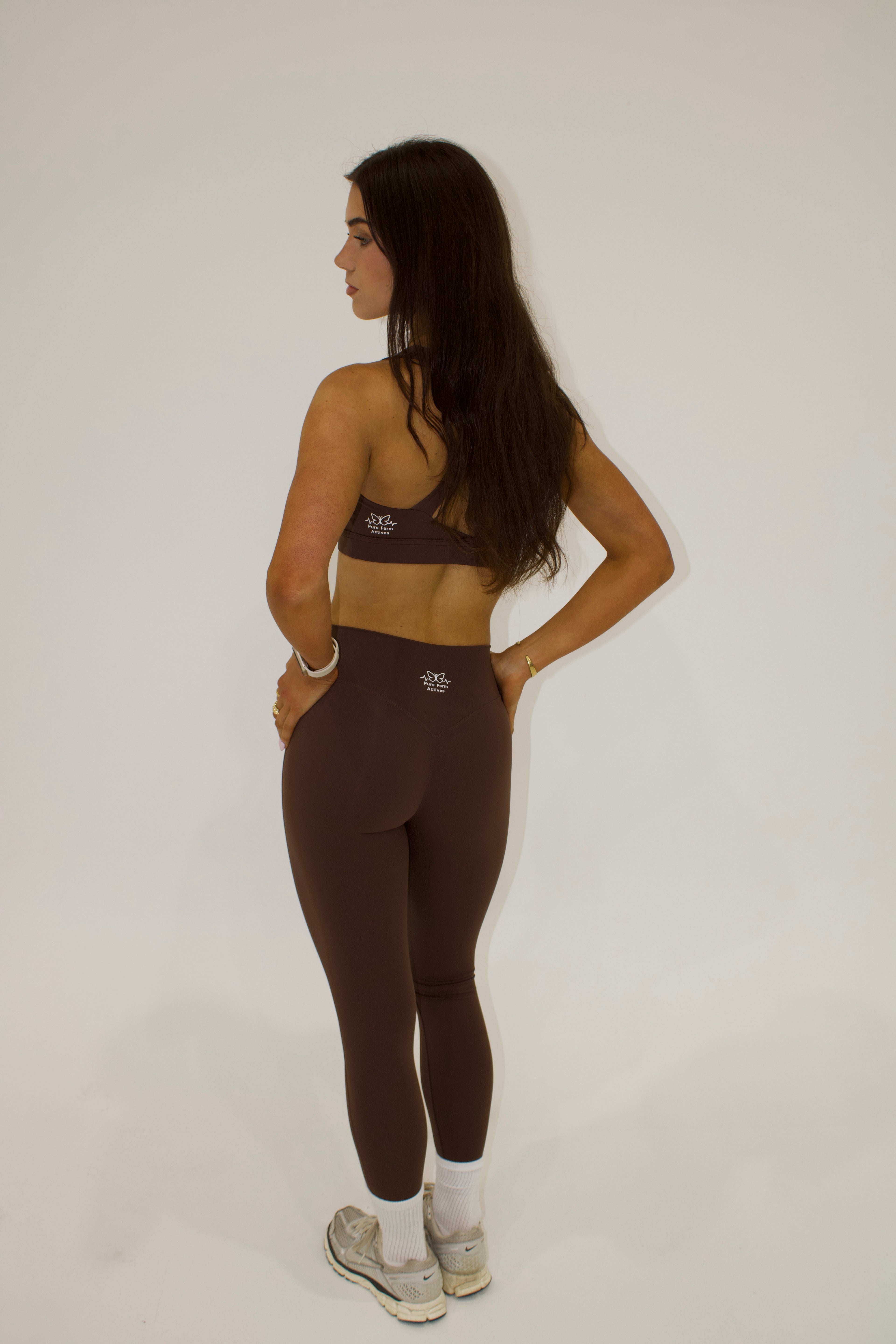 Nova Leggings - Brown