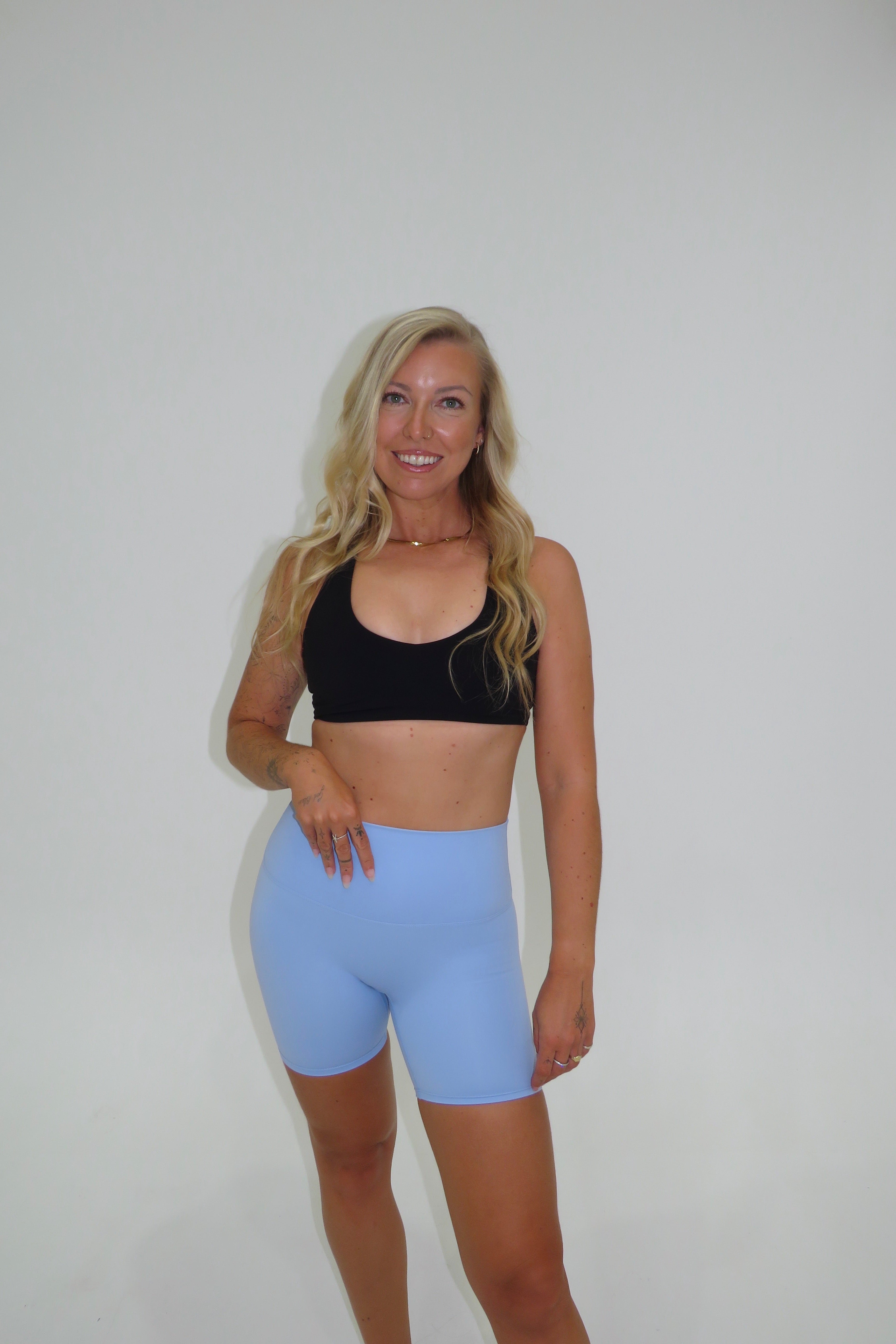 Elara Shorts - Sky Blue
