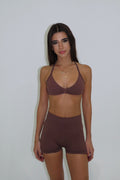 Hazel Shorts - Brown