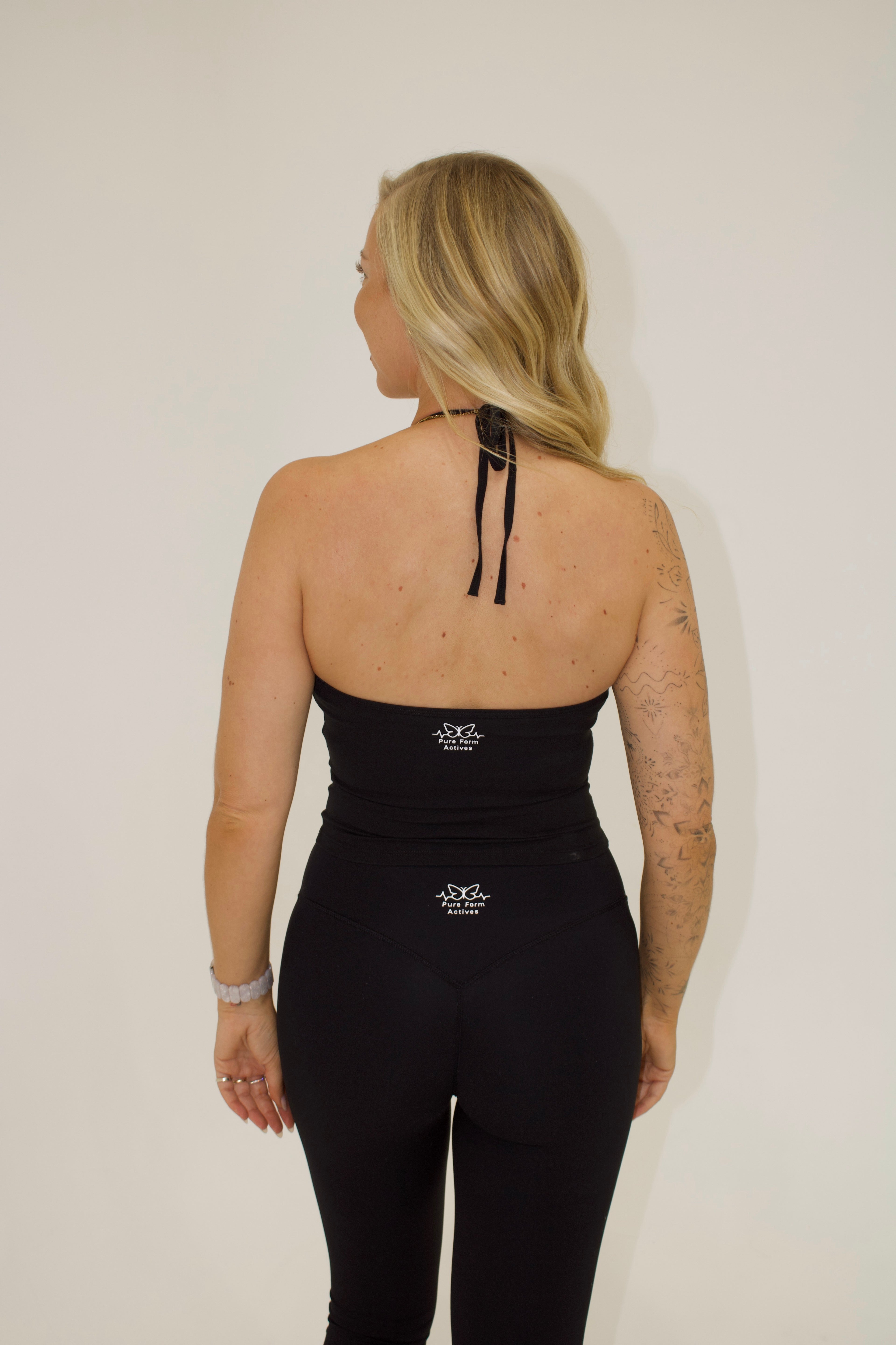 Hope Adjustable Halter Tank - Black