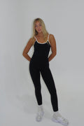 Sadie Two Toned Leggings - Black/White