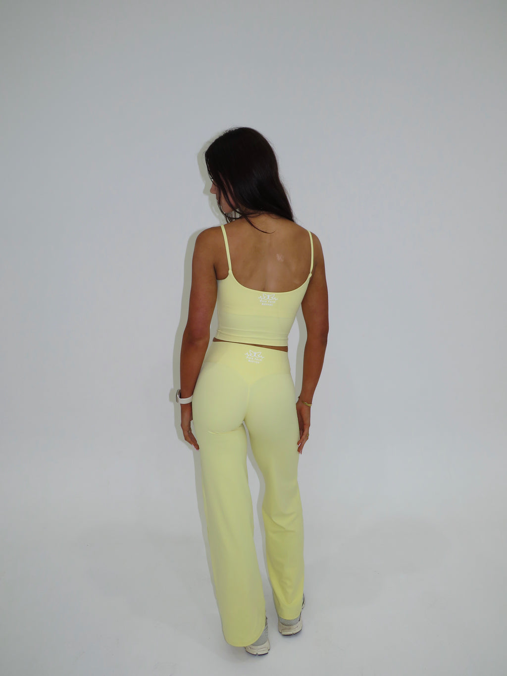 Daisy Flared Pants - Sorbet Yellow