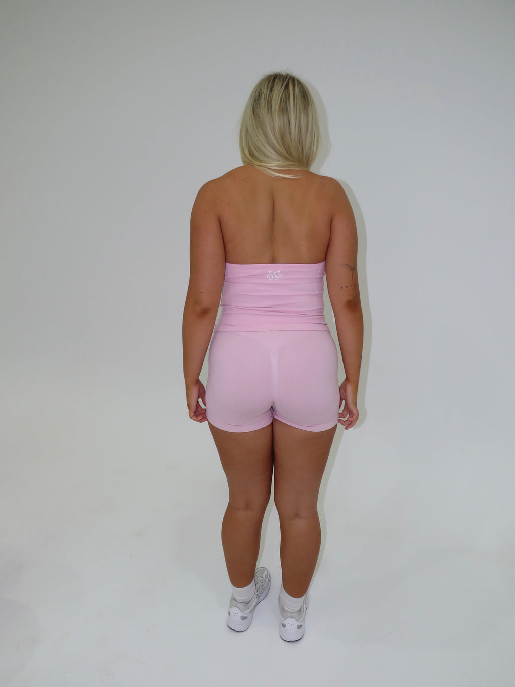 Luna Halter Tank - Baby Pink