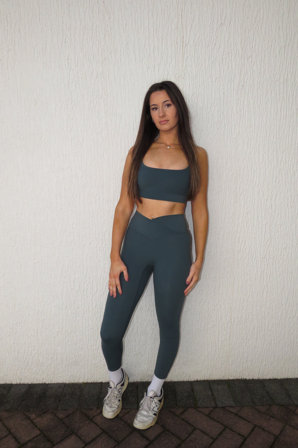 Rita Crop - Forest Green