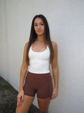 Isla Pocket Shorts - Brown